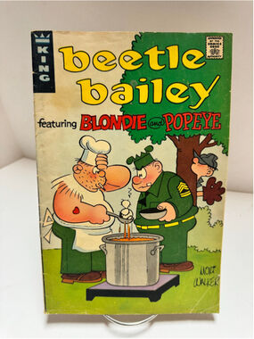 Beetle Bailey #2 1973 Military Combat Humor Comic Book Appearance Popeye Blondie